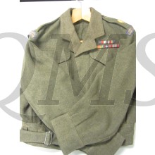 Battledress blouse officers P40 RCASC  (Battledress jas P40 RCASC)