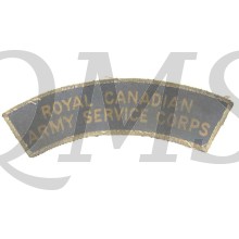 Royal Canadian Army Service Corps