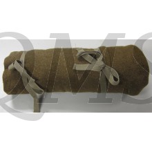 WWII Wool sleeping bag liner. Issued from the mid 40's to the 50's. Used as an inner bag for the 1945 style mummy sleeping bag in colder weather. In used good condition.