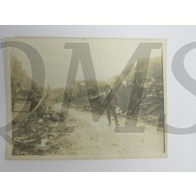 Postkarte Soldat nach Beschiesung 1917