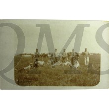 Postkarte Soldaten ruhen im Felde WK1
