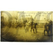 Photo  begrabnis Militair Hubner Ham 4/1918