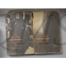 Schrijver:	Presser, dr. J. Titel:	De ondergang. De vervolging en verdelging van het Nederlandse Jodendom 1940 -1945. 2 delen Uitgever:	Staatsuitgeverij, Den Haag Bijzonderheden:	1965, linnen gebonden, 526+ 564 pag. foto`s en ills