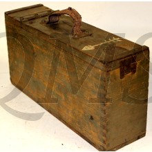 houten munitiekist voor de Schwarzlose mitrailleur 08/15