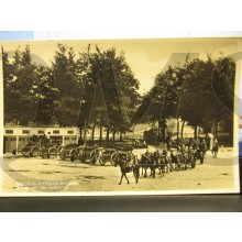 Prent briefkaart Ede1940 , 2e Artillerie Brigade, terug van de oefening