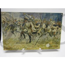AnsichtKaart (Mil. Postcard) Russian Infantry