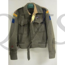 Battle Dress jacket Lieutenant Toronto Scottish 2nd Division