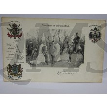 Postkarte 1915 Grenzleben am Vierlanderblick