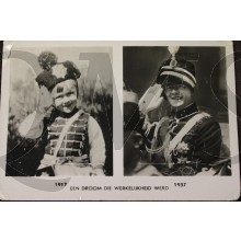 Prent briefkaart 1940 mobilisatie Z.K.H. Prins Bernhard 1937