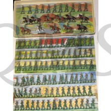 Collectie tinnen nederlandse soldaten (100+)