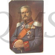 Postkarte General Feldmarschall v Hindenburg