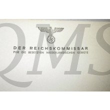 Origineel briefpapier Reichskommissar Seyss-Inquart fur die besetzten Niederlandische Gebiete