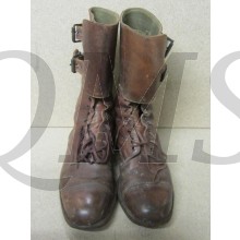 British officers boots modified for RAC use