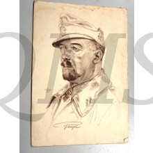 Postkarte  General Major Julius Ringel KC/RK