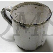 WW2 british/Canadian steel enamelled cup