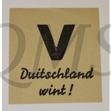 Mini flyer V Duitschland wint ! (Mini handout flyer Germany will win !)