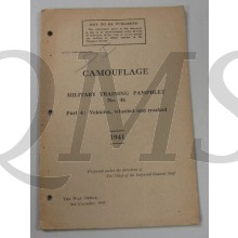 Pamphlet No 11A Vol I Camouflage of verhicles