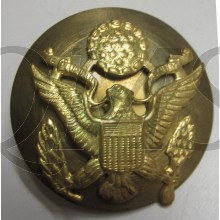 US Army Enlisted Man's Visor Cap Badge