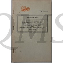 TM 11-1122 Detector Sets SCR-625-A, SCR-625-B, SCR-625-C, SCR-625-D, AND SCR-623-E (Anti Tank Mine, Portable) And Detector, Anti Tank Mine, Portable, M-1