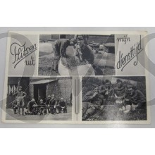 Prent briefkaart mobilisatie 1939 Flitsen