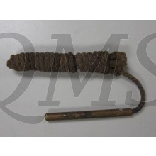 Lee-Enfield cleaning kit pull-through with brass weight