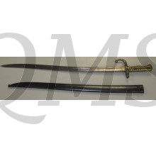 Nederlandse Beaumont marine/mariniers bajonet met schede