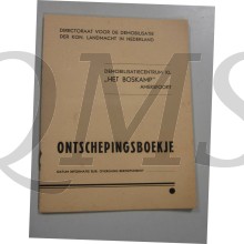 Ned Indie Ontschepingsboekje