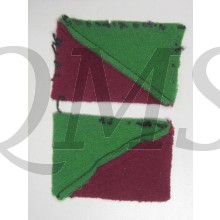 set of Division patches 8th Div Canada Home War Establishments