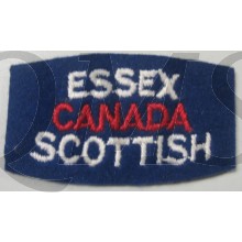 Shoulder title Essex Scottish Canada, 2nd Canadian Division 