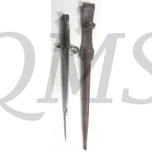 Bajonet M95 Hembrug/Steyr met gekrulde pareerstang pre 1900 (Bayonet M95 Hembrug/Steyr pre 1900)