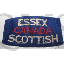 Shoulder title Essex Scottish Canada, 2nd Canadian Division