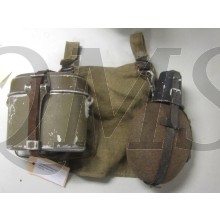 Set Brotbeutel M31, Fledflasche M31 und M31 Koch Geschirr (Set Breadbag M31, canteen M31 and Meatcan M31)