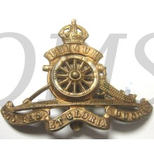 Cap badge Royal Canadian Artillery (spinning wheel)