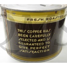 Tin 1940s dry frozen Canadian coffee 