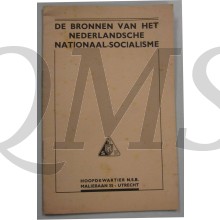 Boekje de bronnen van het Nederlandsche Nationaal Socialisme