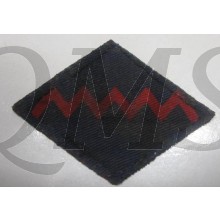 1st and 2nd Canadian AGRA RCA formation patch canvas 2nd Canadian Corps