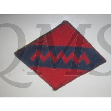 1st and 2nd Canadian AGRA RCA formation patch canvas