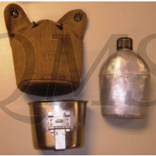 Cover M36 with canteen and cup M1936 (Veldfles met mok en hoes M1936)
