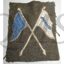 Signaller's cloth proficiency sleeve badge