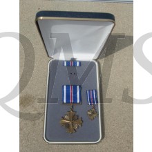 Distinguished Flying Cross with miniature and ribbon originaly boxed