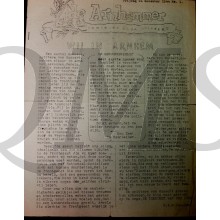 De Arnhemmer NSB Kampblad voor spitters no 1 24 nov 1944