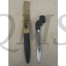 No. 9 Mk. I bayonet with scabbard and frog