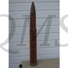 3 inch MK6 44 marked Beautiful wood practice artillery shell