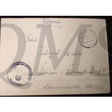 Feldpostbrief Marine Kraftfahrer Stabskompagnie Marineschule Mürwick