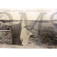 Carte Postale Vimy-Bridge Gerimy, Tranchees Allemandes