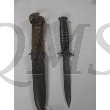 U.S. M3 Utica Fighting Knife and US M8 Scabbard
