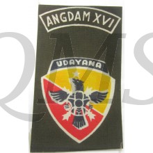 Cloth badge Udayana ANGDAM XVI 
