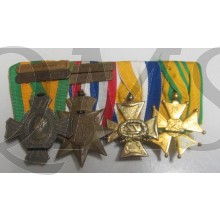 opgemaakt , balkjes Java zee 1941-42/Oost Azie/zuid pacific 1942-45 en 1947/48