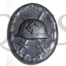 Verwundeten Abzeichen in Schwartz No 3 (Balck wound badge marked 3)