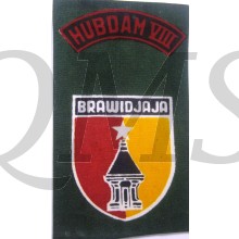 Cloth badge Brawidjaja HUBDAM VIII